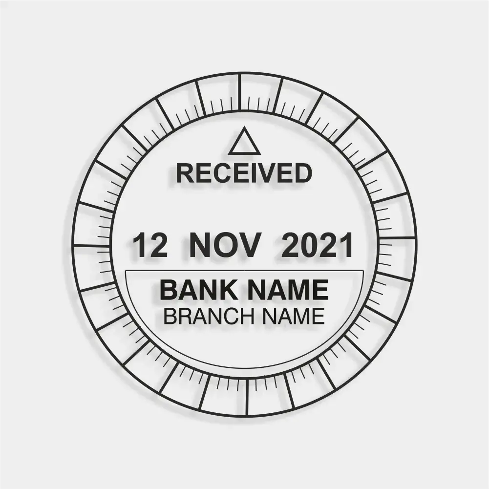 Time Dater Stamp I 24hr Time Stamp I Bank Dater Stamp