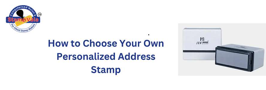 How to Choose Your Own Personalized Address Stamp 3 Address Stamp