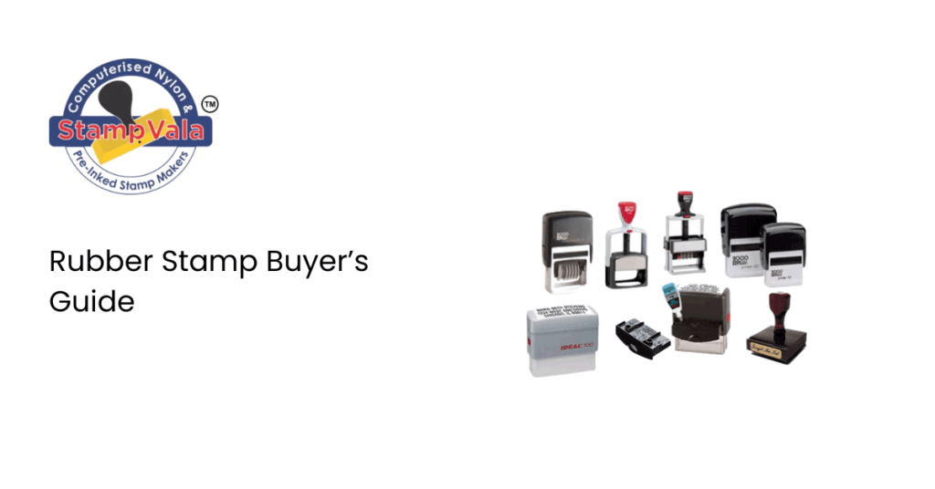Rubber Stamp Buyer’s Guide