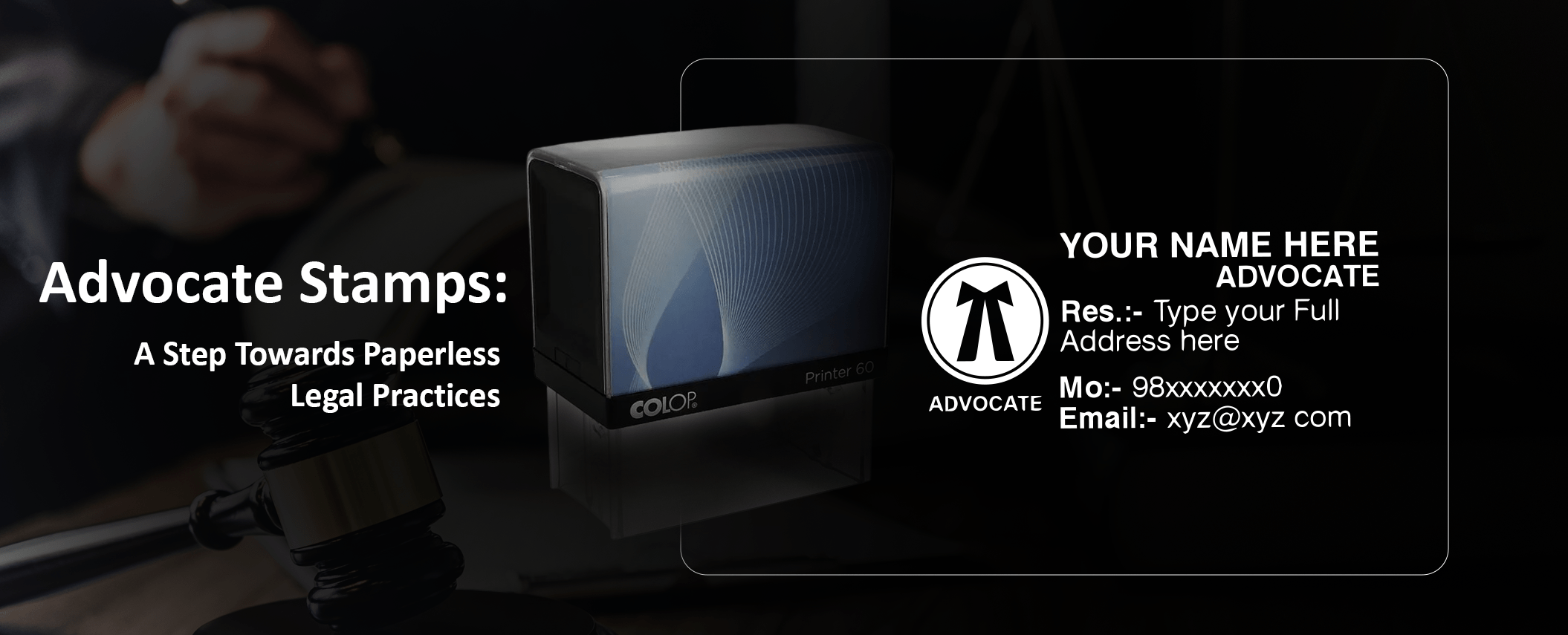 Advocate Stamps: A Step Towards Paperless Legal Practices 4 Advocate Stamp