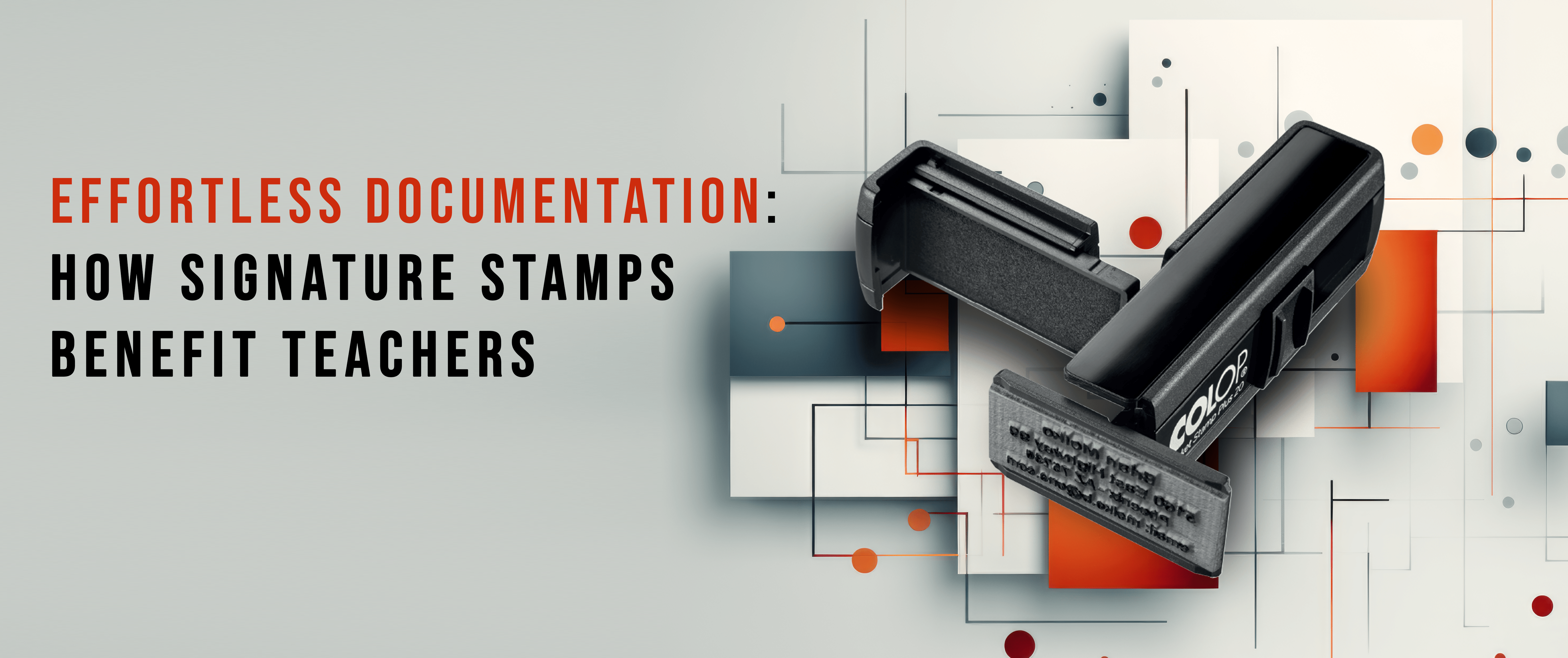 Effortless Documentation: How Signature Stamps Benefit Teachers 1 Stamp 123