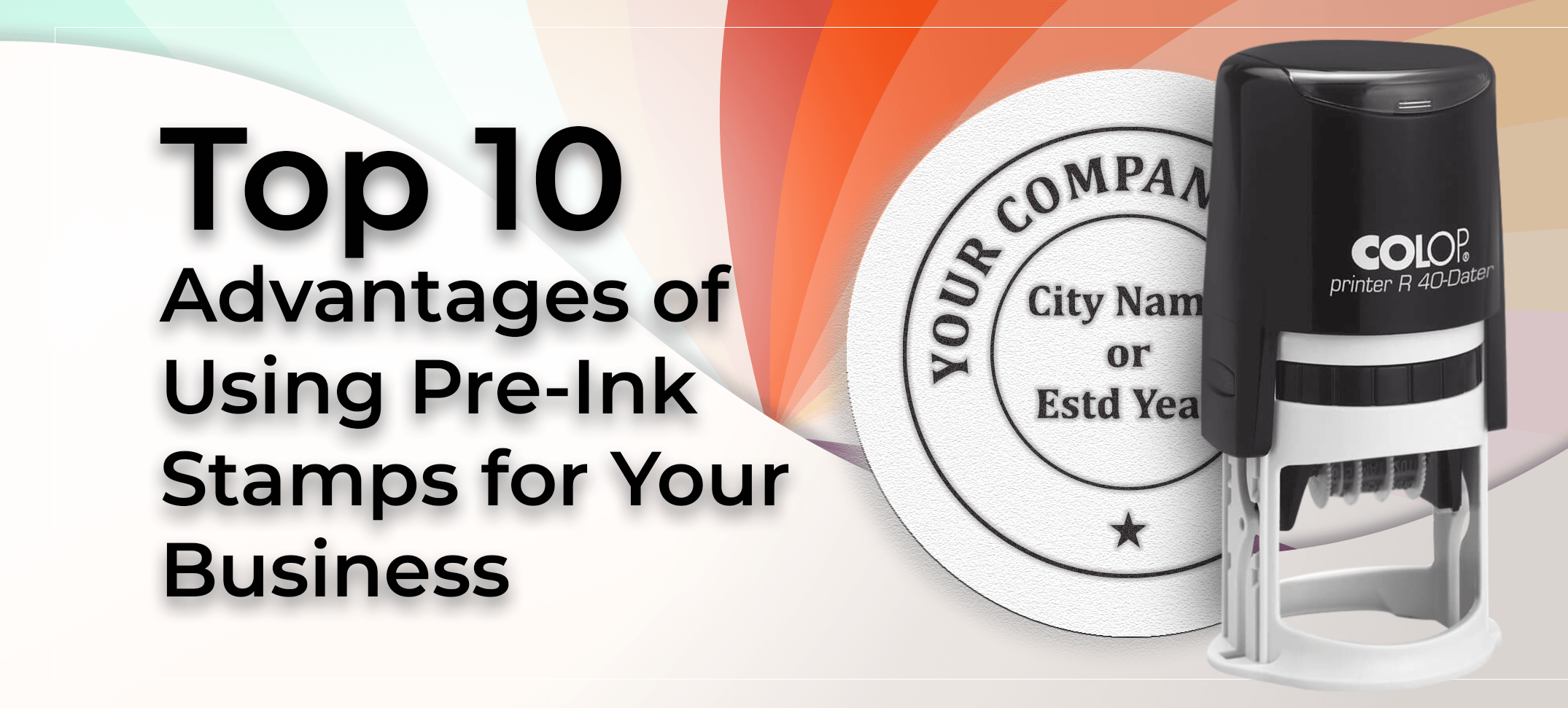 Top 10 Advantages of Using Pre-Ink Stamps for Your Business 2 Pre ink stamp