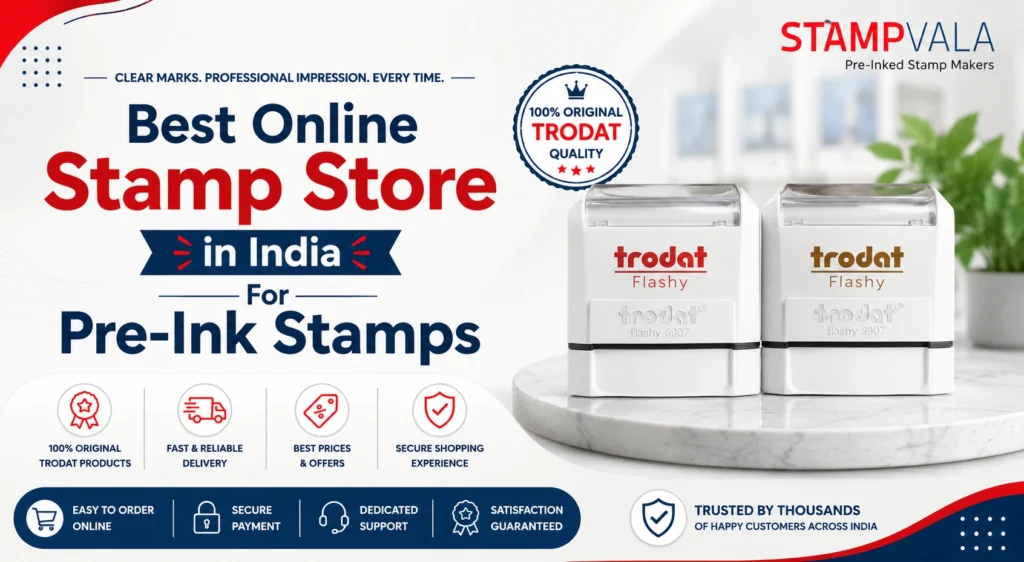 Best Online Stamp Store in India for Oval Stamps