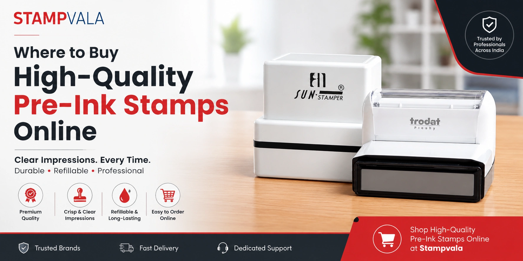 Where to Buy High-Quality Pre-Ink Stamps Online
