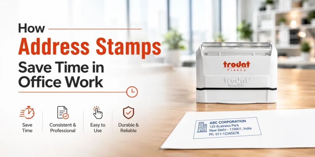 How Address Stamps Save Time in Office Work