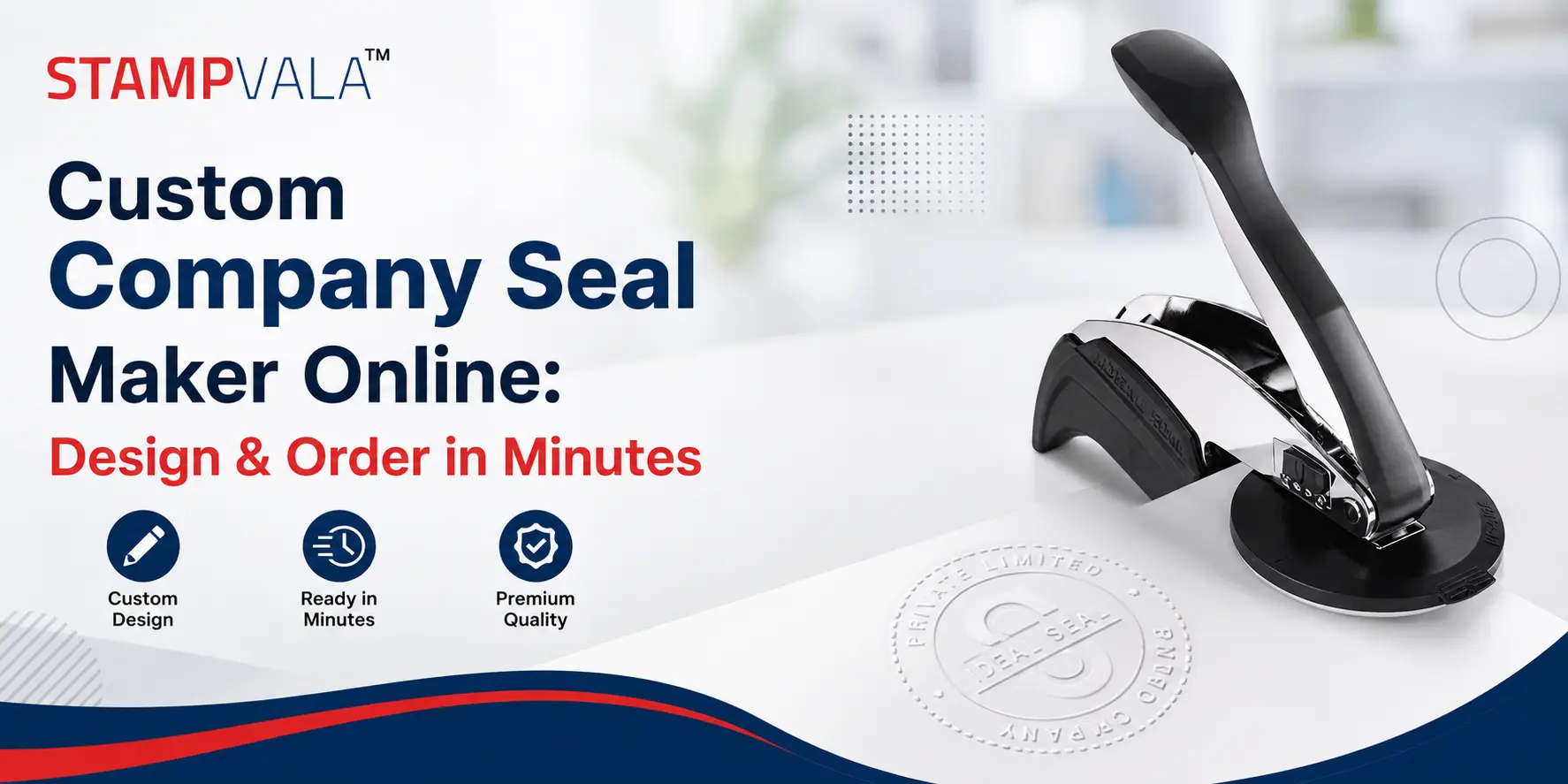 Custom Company Seal Maker Online: Design & Order in Minutes