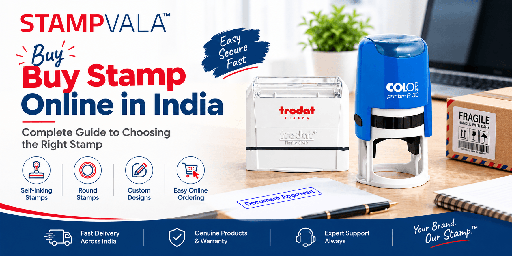 Buy Stamp Online in India: Complete Guide to Choosing the Right Stamp